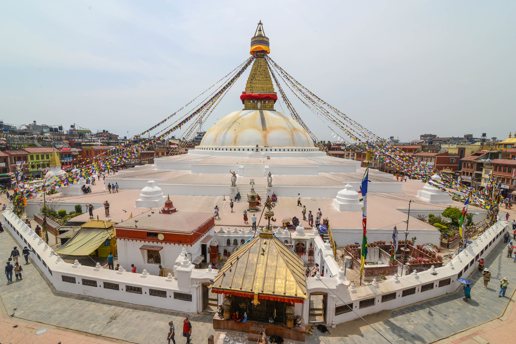 Bouddhanath Stupa in Kathmandu during Day Time | Footprint Adventure